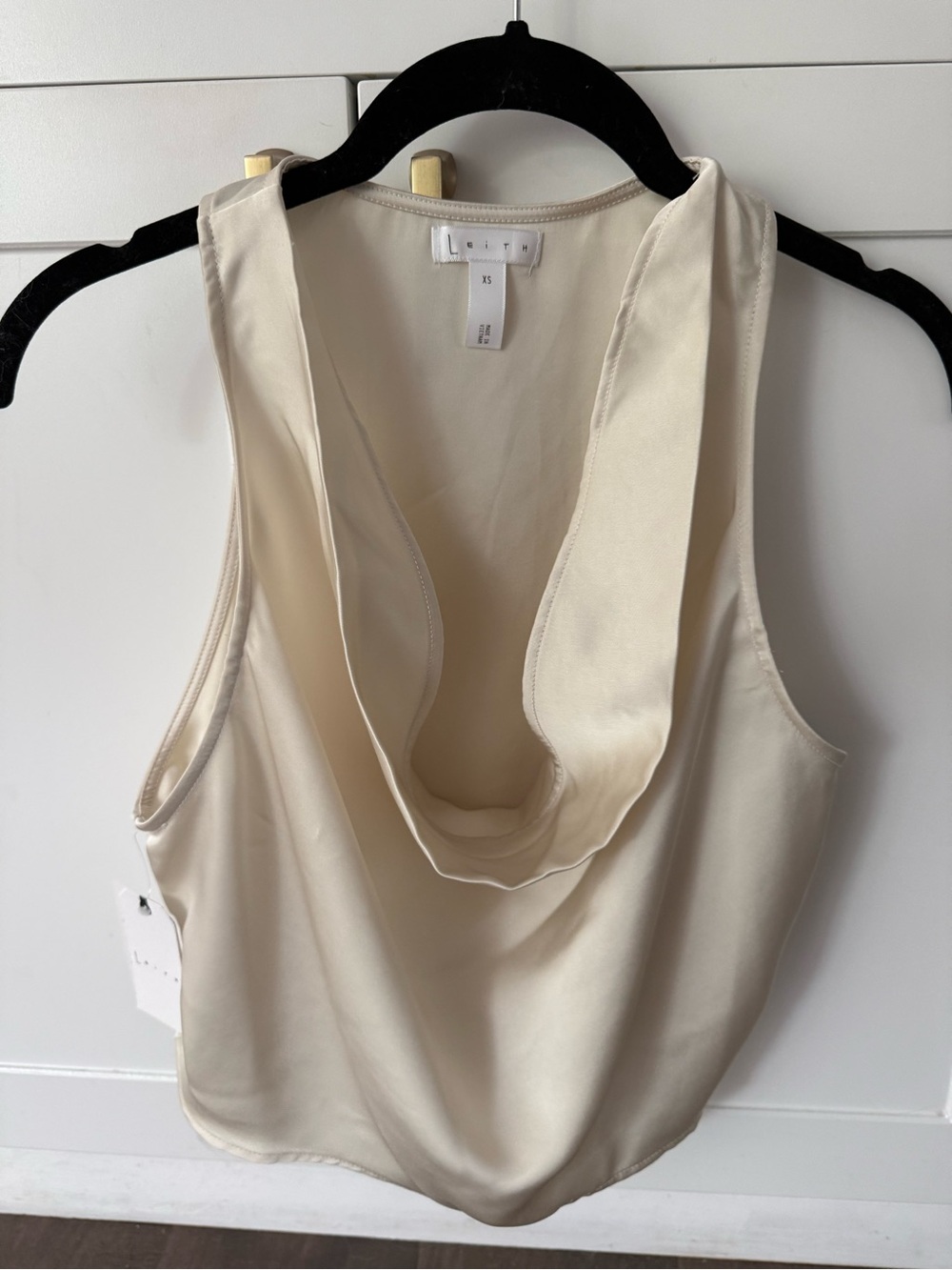 Leith Cream Cowl Neck Camisole